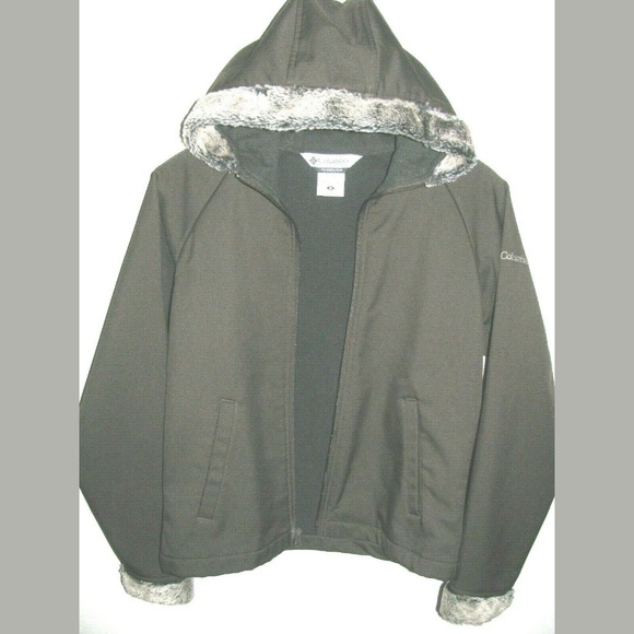 Women M Columbia Knit Track Hoodie Jacket - Picture 3 of 7